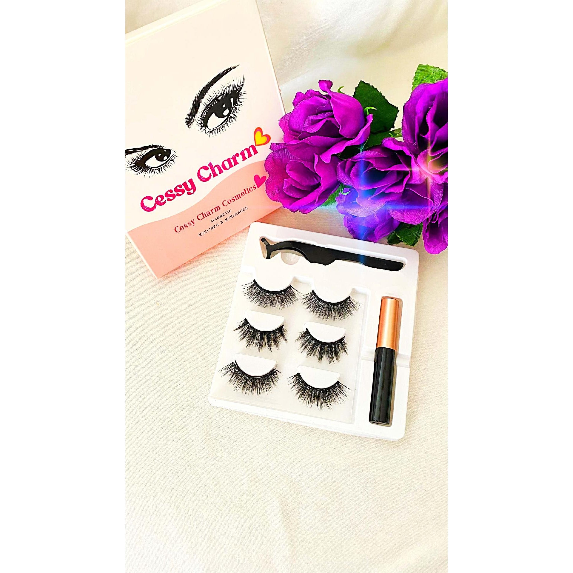 Assorted Magnetic False Eyelashes  Value Magnetic Lashes Bundle  Bulk Magnetic Eyelash Set  Variety Pack Magnetic Eyelashes  Multiple Magnetic Lashes Kit  Set of 3 Magnetic Eyelash Pairs  Multi-Pack Magnetic Lashes  Bundle of Magnetic Eyelashes"  3 Pairs Magnetic Lashes Set  Magnetic Eyelashes Trio