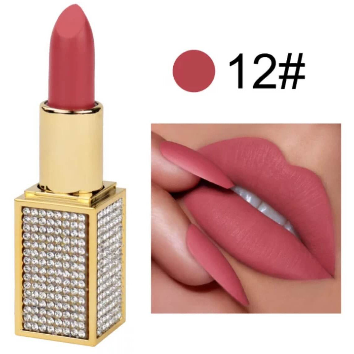 Silky Sensual Matte Lipstick - Cessy Charm Cosmetics